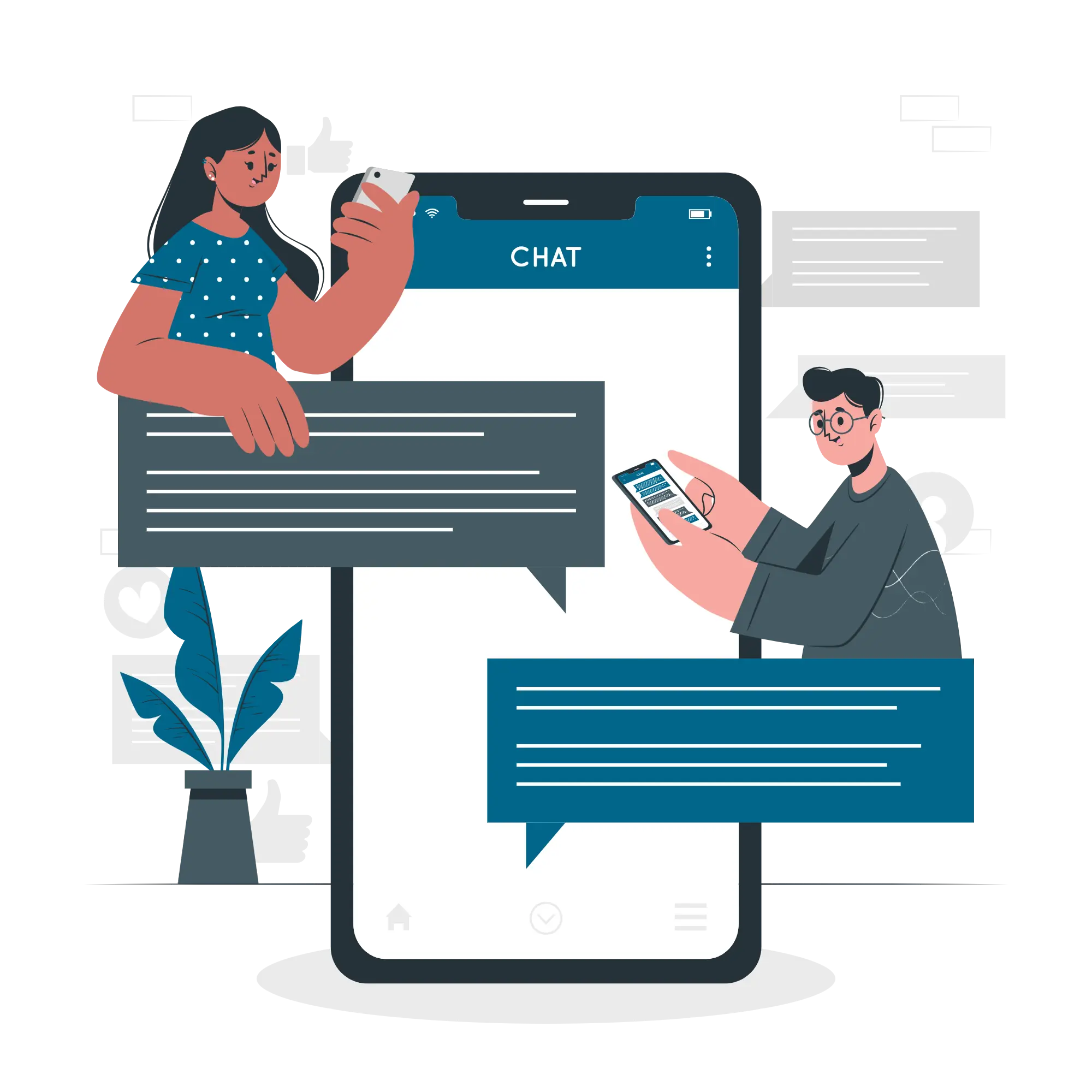 Vuốt trả lời nhanh